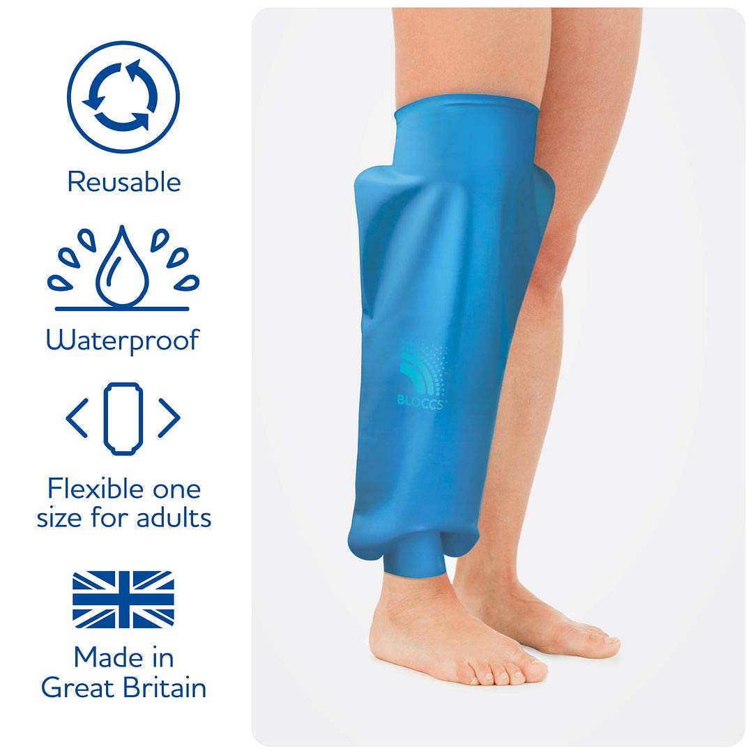 Bloccs Waterproof Knee Protector for Showering, Swim, Shower & Bathe