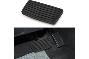 Rebvugr Brake Clutch Pedal Pad Cover, Pedal Accessories, 46545-S84-A81 Rubber Pad Manual Replacement, Car Accessories Accelerator Transmission Foot Treadle Compatible with Honda Accord CR-V Civic
