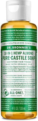 Dr. Bronner's Almond Pure-Castile Liquid Soap 946ml Organic Oils
