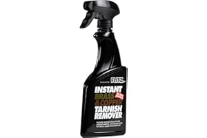 Flitz Instant Brass and Copper Tarnish Remover - 16oz Bottle of USA-Made Organic Rust Remover Spray (No-Rub) - Removes Stains & Oxidation from Glass & Aluminum - Brass Cleaners That Work (1 Pack)
