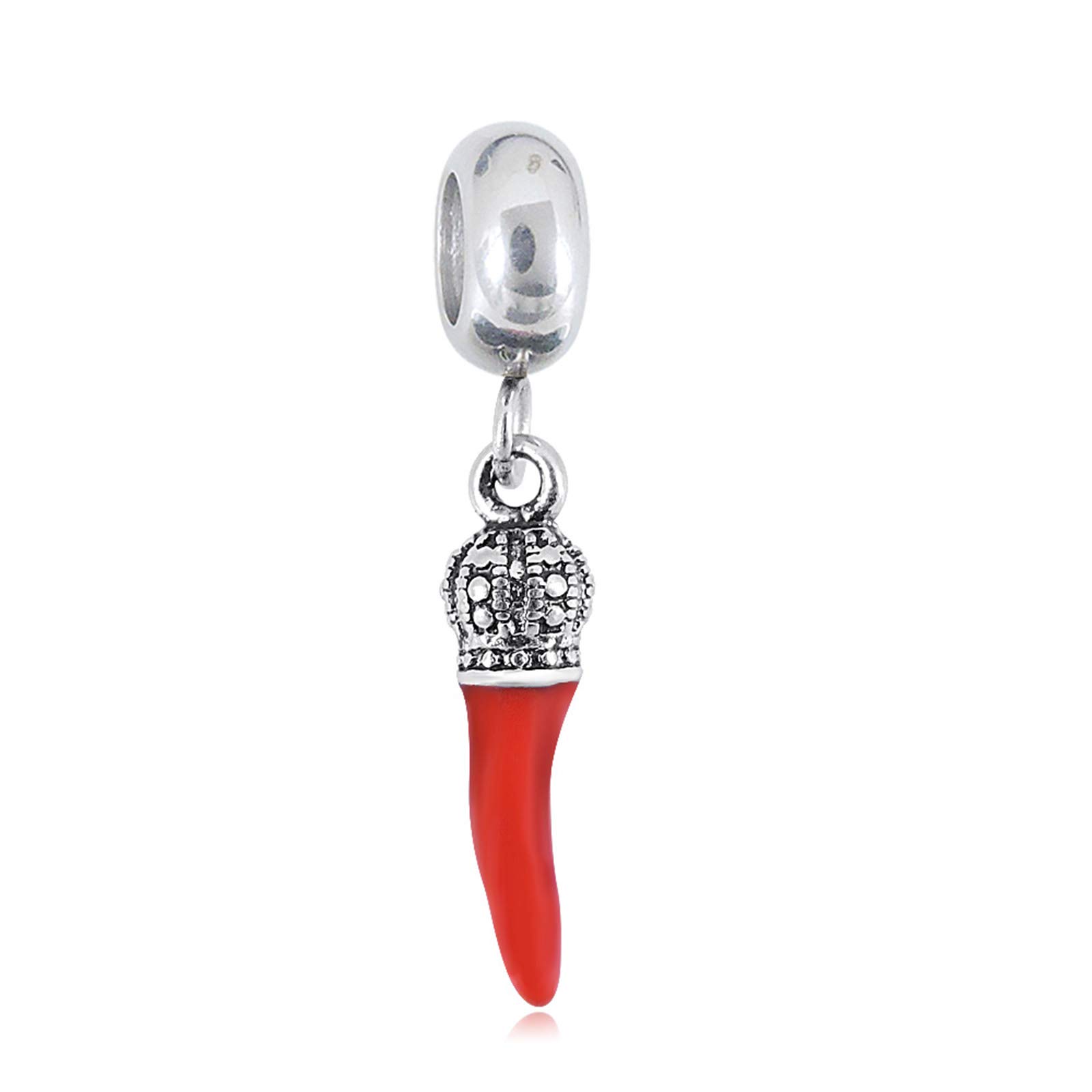 Kojoon Chili Dangle Charm Beads For Diy Bracelet Jewerly Making