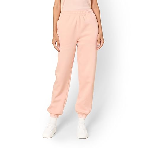 Amazon Essentials x Sofia Grainge Women's High-Rise Relaxed-Fit Jogger, Pink, XX-Large