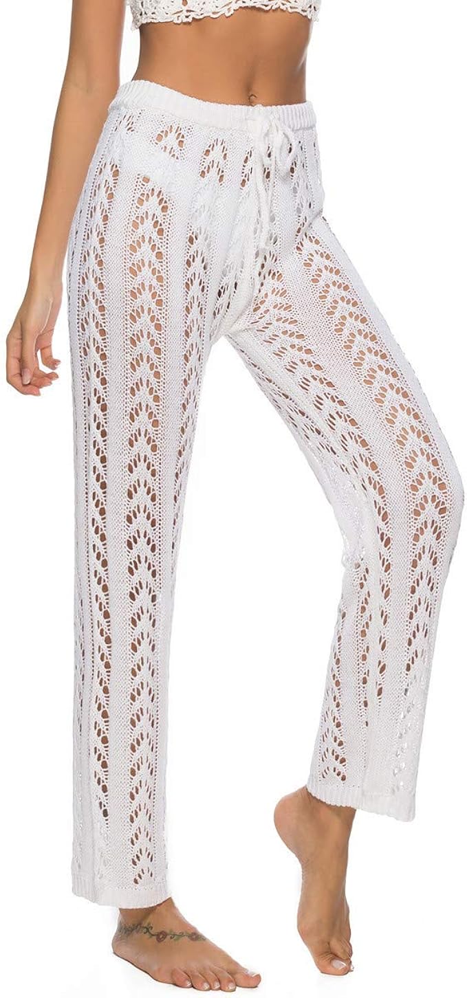 BBesty Save 15 Women's Cover Up Pants Sexy Hollow Out
