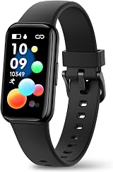 Meoonley Fitness Tracker IP68 Waterproof Pedometer Heart Rate Sleep Monitor view 1