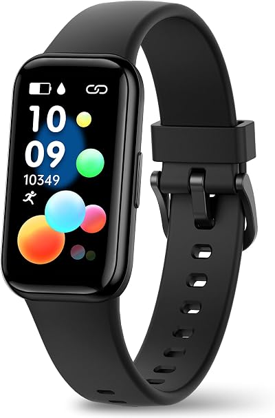 Meoonley Fitness Tracker IP68 Waterproof Pedometer Heart Rate Sleep Monitor