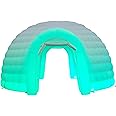SAYOK Outdoor Portable Inflatable Igloo Dome Tent with Led Light for Party Wedding Event Camping