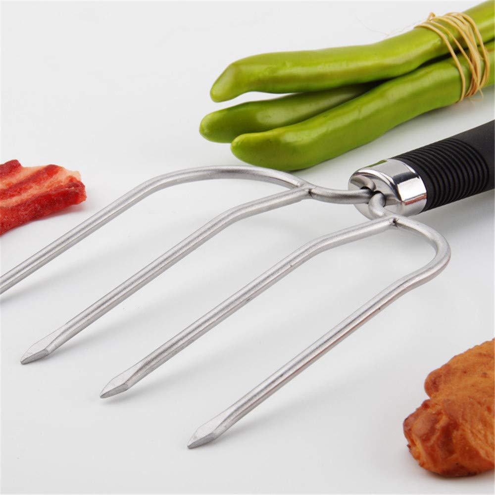 2Pack Turkey Lifting Forks Thanksgiving Meat Roast Ham Fork Stainless