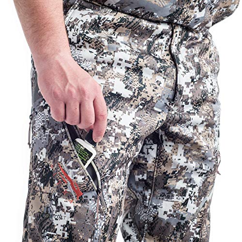 SITKA Men's Fanatic Lite Insulated Whitetail Optifade Elevated II Camo Hunting Bibs, XXX-Large - Thumbnail 2