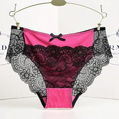 ropa interior femenina de encaje roja