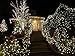 SenKa White 32ft 100 LED Fairy Light String Holiday Outdoor Lighting for Christmas Party Decoration