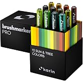 Karin Brush Marker Pro Sun &amp; Tree Colours Case