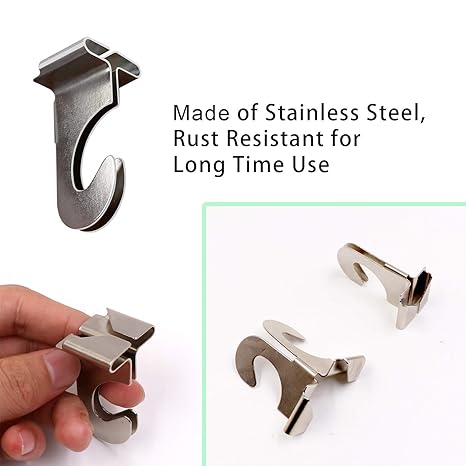 Office Home Holds Up To 20 Lbs Higift 12 Pack Drop Ceiling Hooks