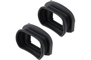 Briny River 2pcs Camera Soft Long Eye Cup Compatible with Canon EOS 5D Mark III 5DS R 7D Mark II 7DM2