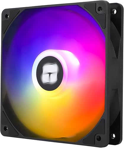 Thermalright TL-C12C-S X3 CPU-ventilator 120 mm, wit, ARGB, behuizingsventilator, 4-pins, PWM stille computerventilator met S-FDB lagers inbegrepen, tot 1550 tpm ventilator (3 stuks