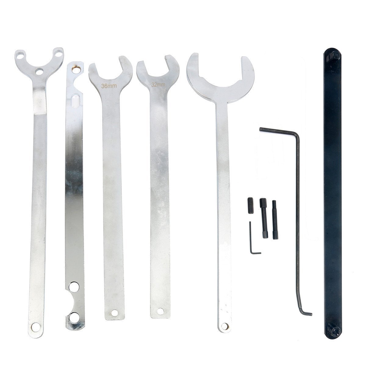 8MILELAKE Water Pump Fan Clutch Holder Tool Kit Compatible for Mercedes Benz BMW