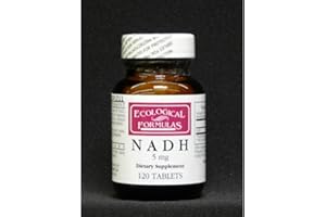 Ecological Formulas Nadh Tablet, 5 mg, 120 Count