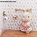 Odoria 1:12 Miniature 4PCS Dollhouse Bathroom Accessories Soap Dish Towel Bar Toilet Paper Holder