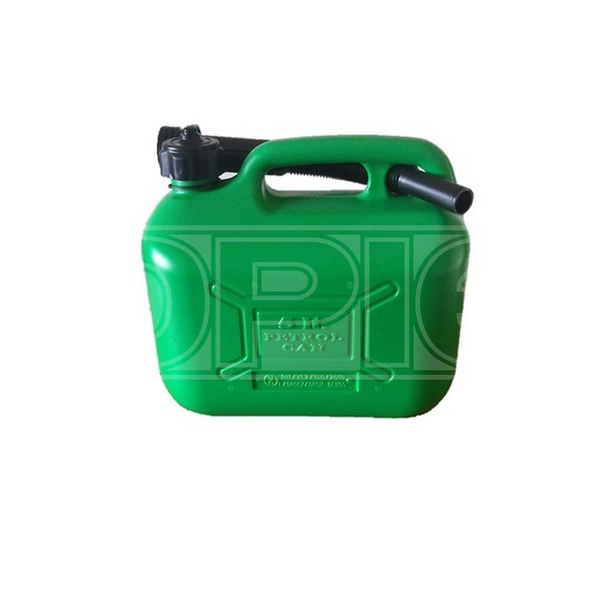 Cosmos 03105A 5L Plastic Fuel Can - Green