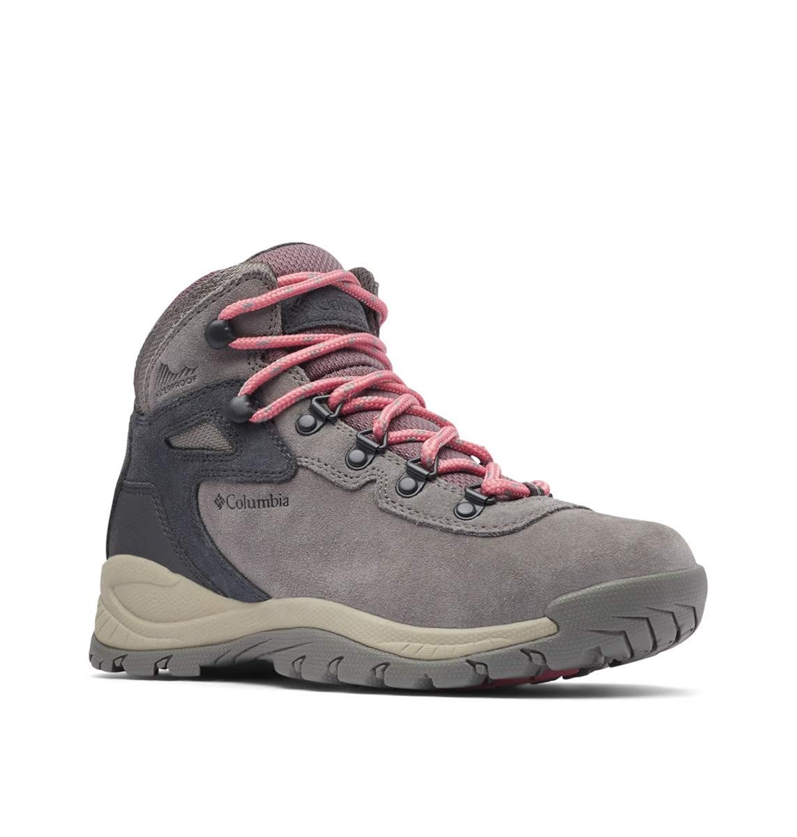 Columbia Womens Newton Ridge Plus Waterproof Amped Leather & Suede Hiking Boot
