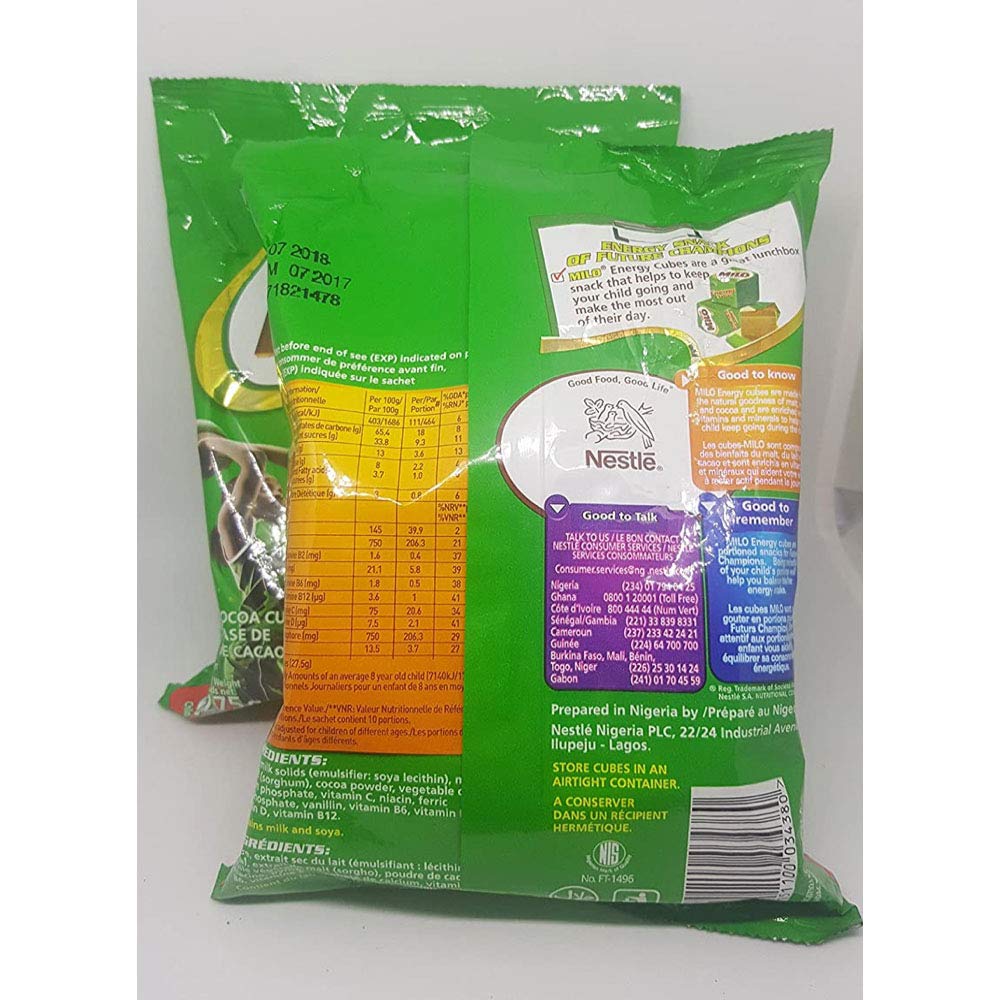 Nestle Milo Energy Cubes 100 Count