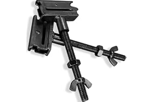 POROHOM 2 Pack E Track Spare Tire Holder Mount for X-Track Tie Down Anchor Points Bolt Hanger Spare Wheel Carrier Etrack Rail System Accessories for Enclosed Trailers, Trucks, Semis, Garages (Black)