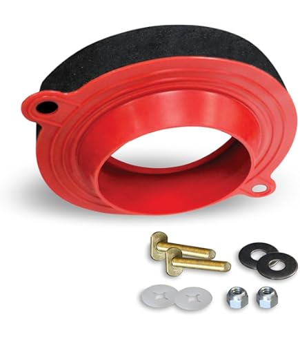 Harvey 001115-24 Wax Toilet Bowl Gasket with Polyethylene Flange