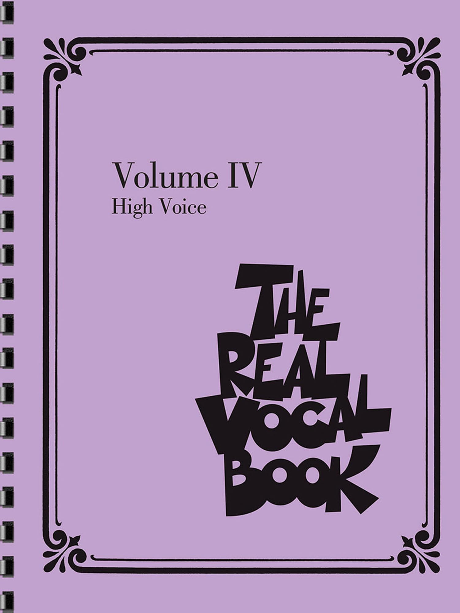 The Real Vocal Book - Volume IV: High Voice: 4