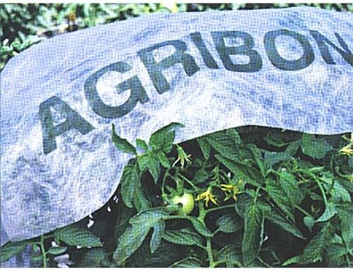 Agribon AG-15 (9'10" x 500') Floating Row Crop Cover/Frost Blanket/Frost Cloth/Garden Fabric Plant Cover