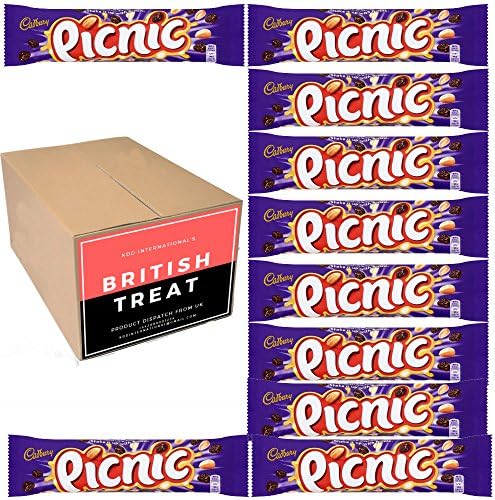 KDD International's Cadbury Chocolates 10 Packs - British Gift - (Picnic 48g)