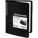 Sooez 30-Pocket Binder with Plastic Sleeves 8.5x11,Heavy Duty Art Portfolio | Folder with Clear Sheet Protectors, Display 60 Pages, Presentation Book for Artwork, Document Organizer Binder