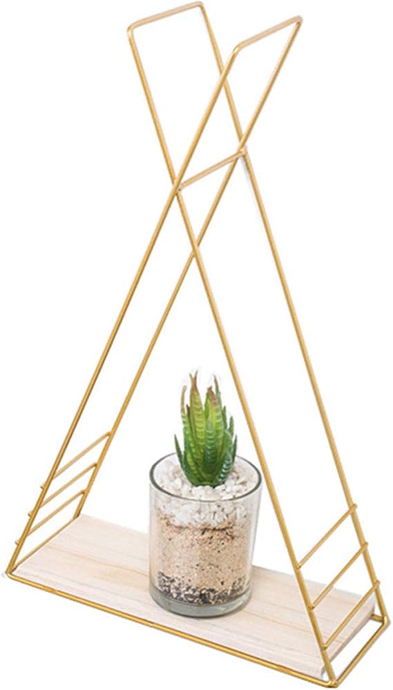BXSZVOK Estante Triangular Colgante de Metal montado en la Pared con