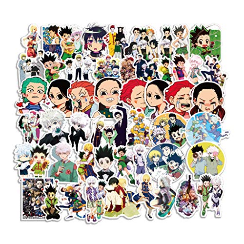 Japanese anime Cartoon Stickers: My Hero Academia, Hunter X Hunter Haikyuu Stickers (150pcs) for Skateboard Laptop Car Bumper Helmet Bike - Image 3