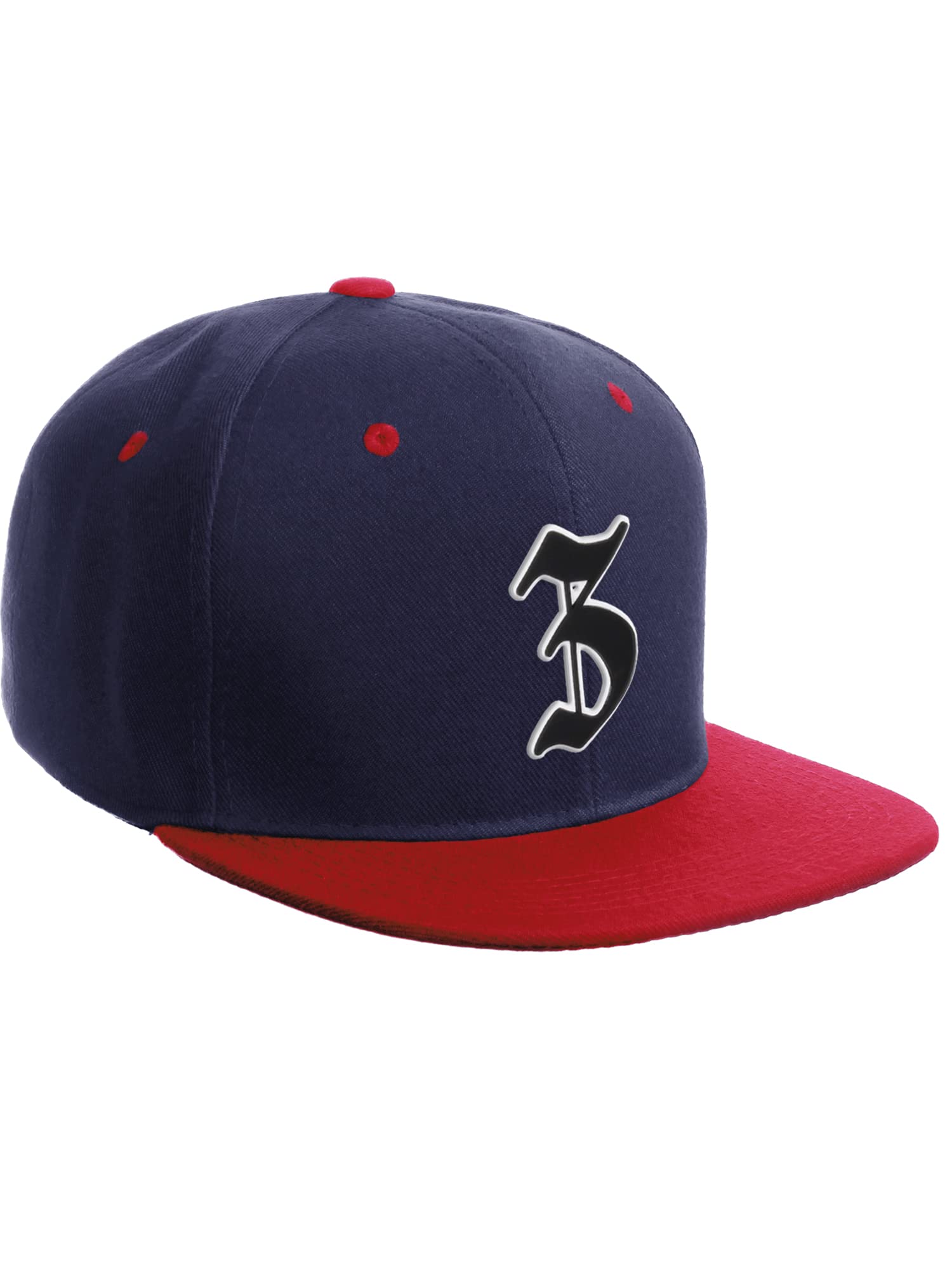 Daxton Classic Snapback Old English A to Z Numbers
