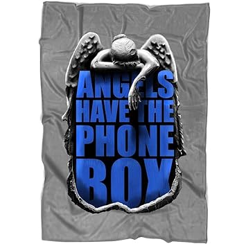 Amazon Com Toletore Angels Have The Phone Box Blanket For Bed And