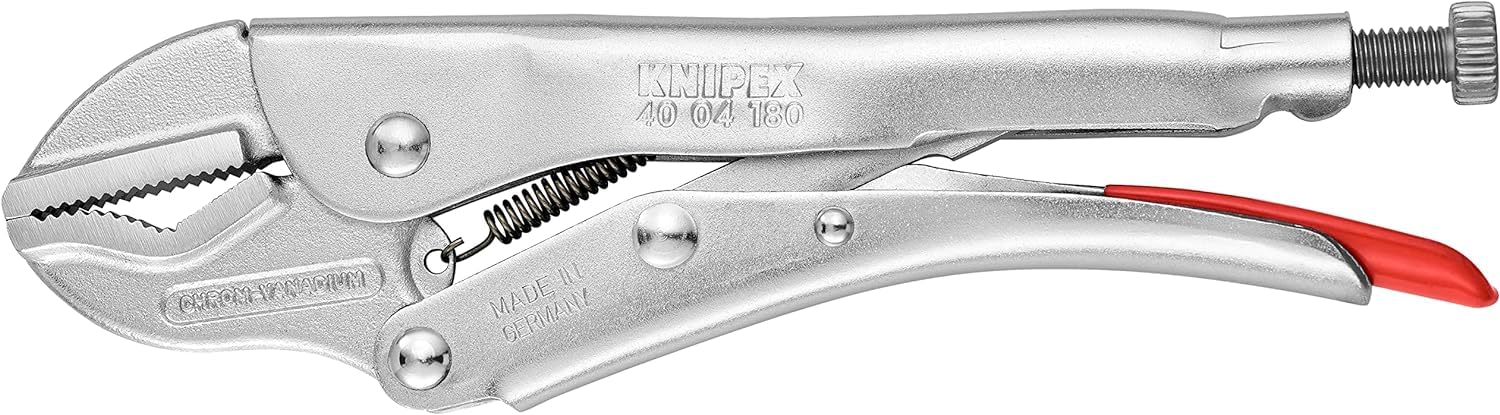 KNIPEX Universal Grip Pliers Galvanized 180 mm, 40 04 180 EAN