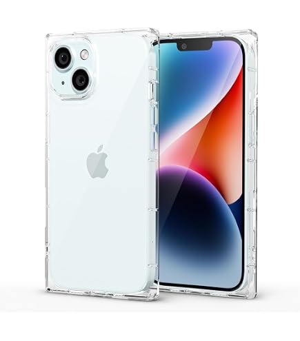iPhone14 ケース Amazon.com: IAIYOXI Rectangle Case Compatible for iPhone 14, Full
