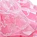 1 Pcs pink Dress Rapunzel Party Dress Costume Wedding Gown Dress For Dolls