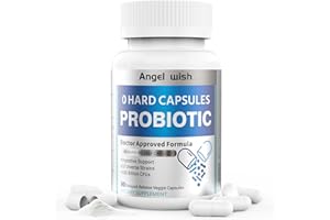 ANGEL WISH Prebiotics-Probiotics Nutritional-Supplements Women-Men 90Count - 180 Billion CFUs Probiotic Capsules Daily Probiotic Supplement for Digestive & Immune Health Support