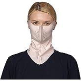 Korean UPF 50+ UV Sun Protection Face Mask – Cooling Breathable Neck Cover for Golf, Fishing, Hiking – Made in Korea