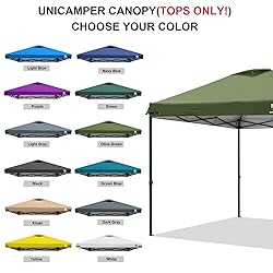 10x10 Pop Up Canopy Replacement Top Cover with Air