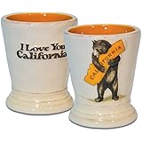 California Bear Hug Shot Glass