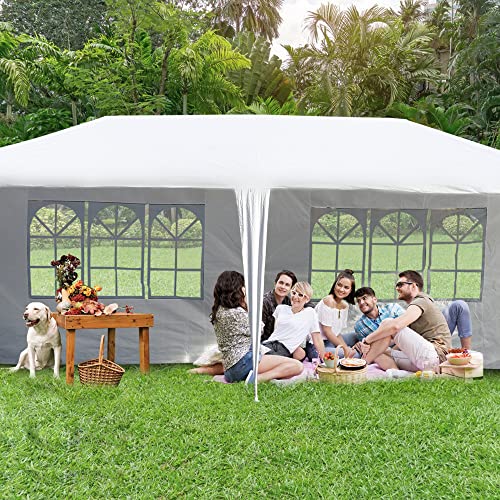 Gazebo Tent 10'x20' Canopy Tent Outdoor Gazebo Canopy Wedding Party