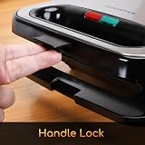 Aigostar Sandwich Toaster Panini Press Deep Fill Non-Stick Plates Indicators view 5