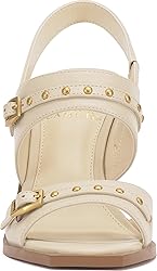 Vince Camuto Women's Ridena Heeled Sandal, Panna
