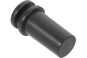 Crovakeu 1-Pack Guitar Strap Button Lock Pin, Wooden Replacement Strap Button for Acoustic & Electric Guitar Repair Parts and