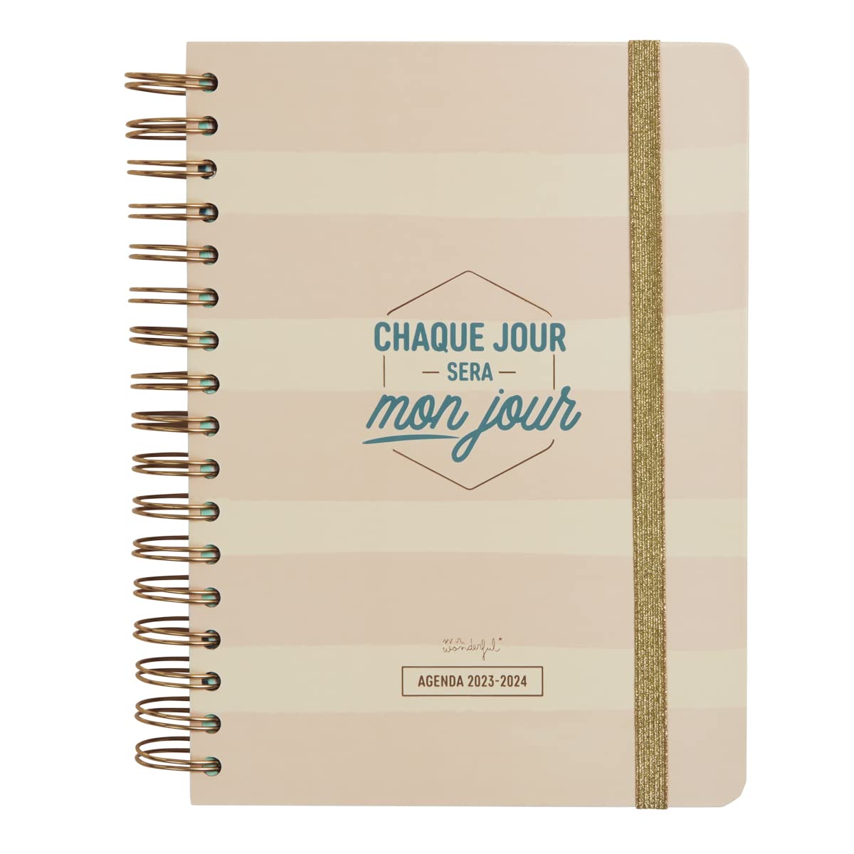 Mr.Wonderful Wonder 2023-2024 Daily Diary Pink - Every Day Will Be My Day