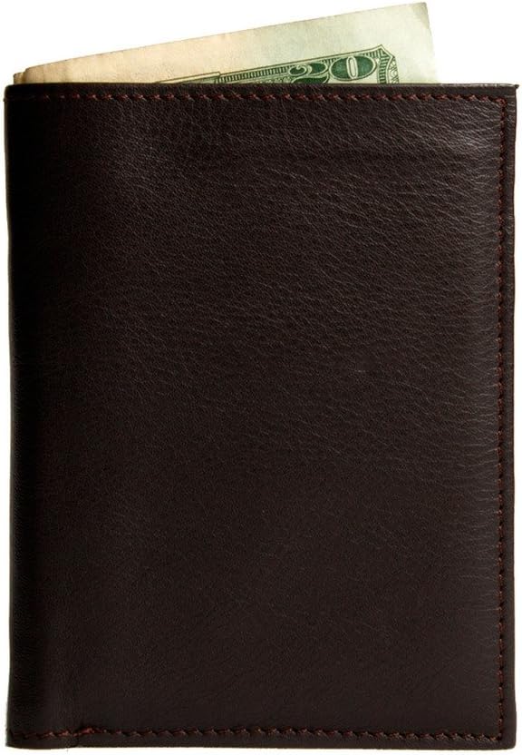 Kiko Leather Mens Slimfold Passcase Wallet