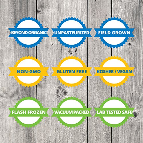 On Target Living Wheatgrass Juice - 50 Fl Ozs - $1.99 Per Oz - 100% Wheatgrass Juice - Field Grown - Flash Frozen - Unpasteurized - 100 x 0.5 Fl Oz Portions