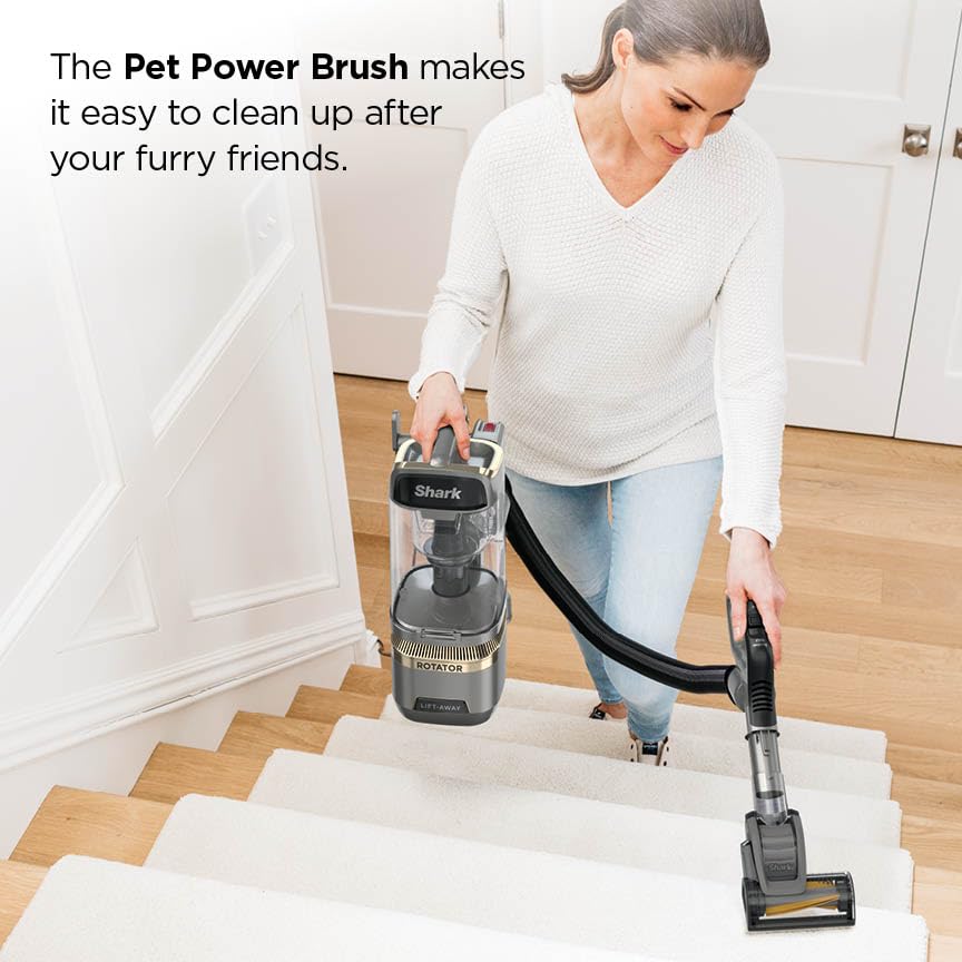 Shark Rotator Lift-Away Vacuum, HEPA Filter, No Hair Wrap, Silver, LA502 photo 5