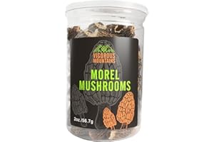 VIGOROUS MOUNTAINS Dried Morel Mushrooms (2Ounces)